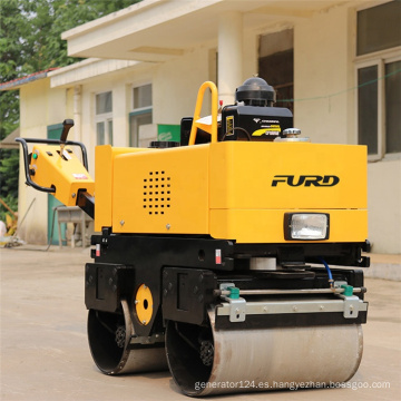 Hand push type gasoline engine small road roller for asphalt compaction
Hand push type gasoline engine small road roller